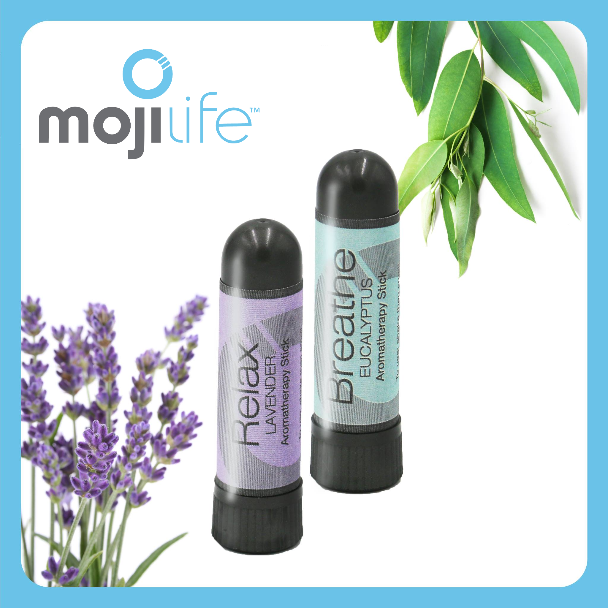 New MojiLife Aromatherapy Inhaler Sticks!